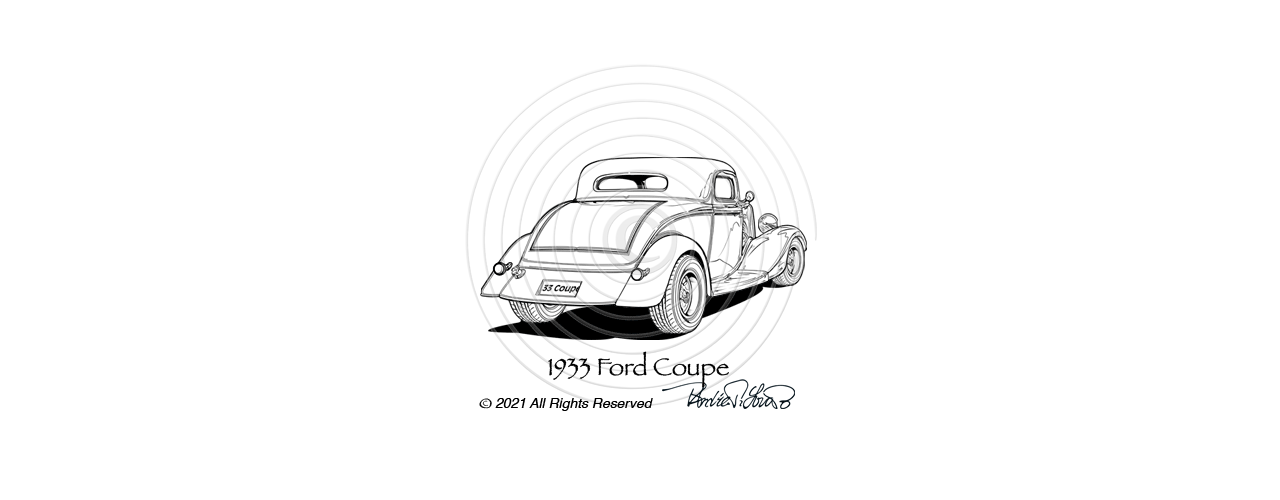 050-1933-Ford-Coupe-Rear-View